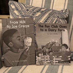 🏖️2/$5🏖️From Milk to Ice Cream & The Fun Club Goes to a Dairy Farm, 2009